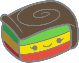 Rainbow Cookie Lidija