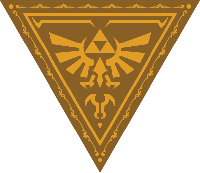 Triforce Hyrule Crest