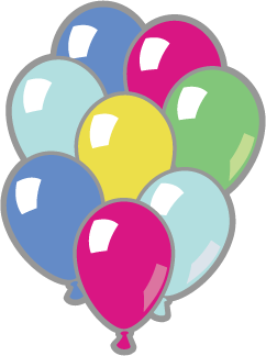 Party Popper Balloons