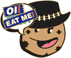 Oi! Eat me! Cookie