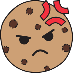 Angry Cookie Emoji
